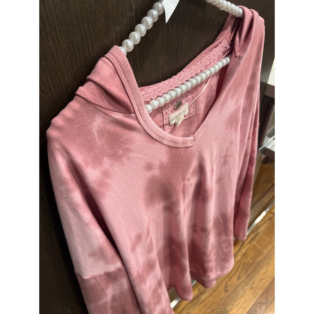 Cupio Sweater Womens Size 2XL Pink Long Sleeves Shirt - Picture 2 of 4